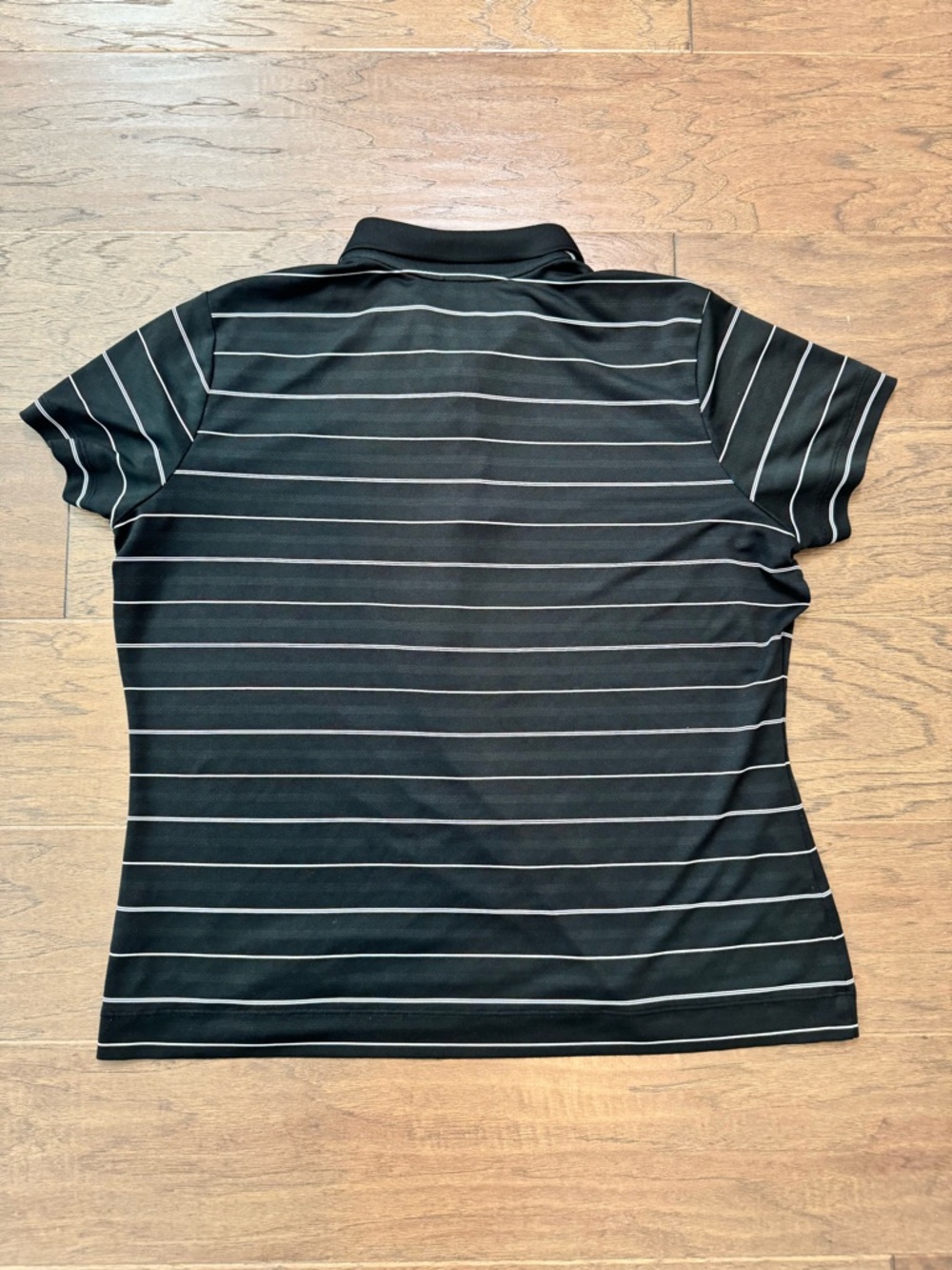 Nike Golf Women’s Black Striped Polo Top - Picture 9 of 13